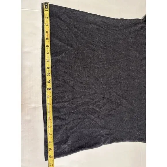 Chicos Sweater Womens 3 (XL 16) Gray Rayon V Neck Long‎ Sleeve Luxe Knit - Picture 12 of 14